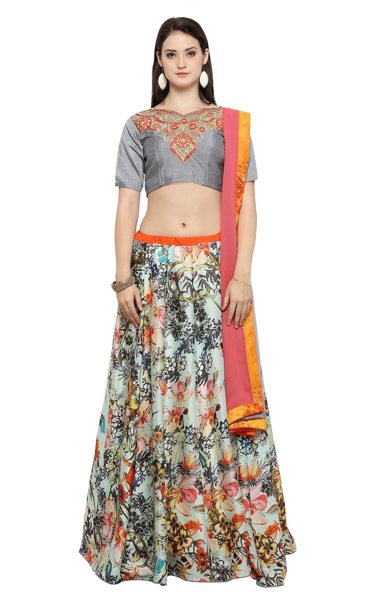 umbrella lehenga design